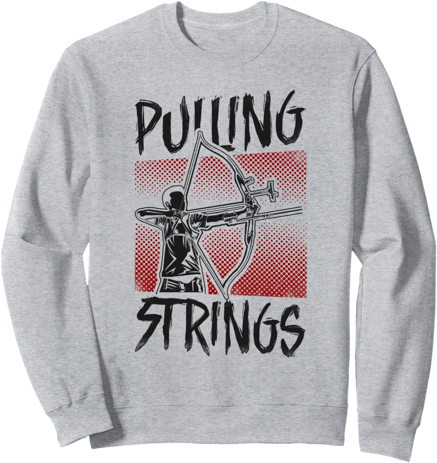 

Толстовка с изображением винтажного блочного лука для стрельбы из лука, серая Traditional Archery Bowhunting Bowhunter Hd0