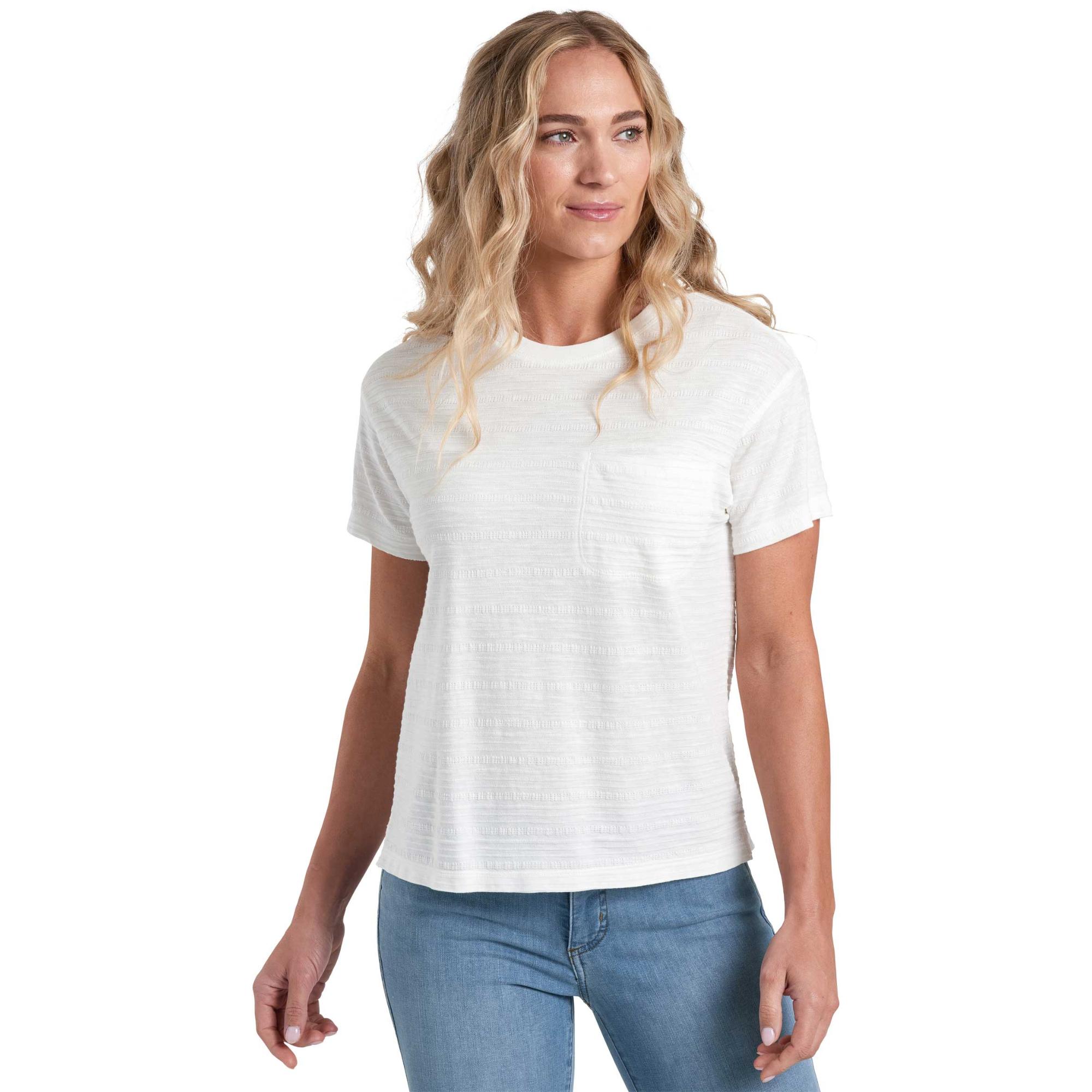 

Женская рубашка Willa с коротким рукавом и карманом KUHL, White