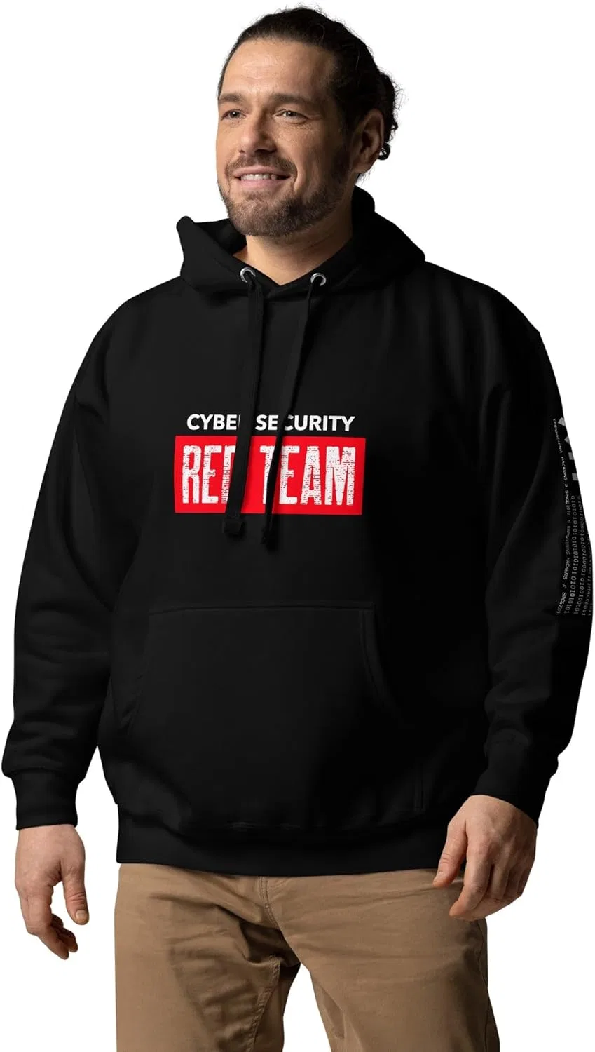 Худи Cyber Security Red Team V1, Carbon Grey — фото 3