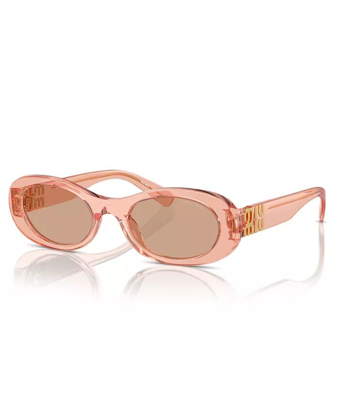 

Женские солнцезащитные очки, MU 06Zs MIU MIU, коричневый