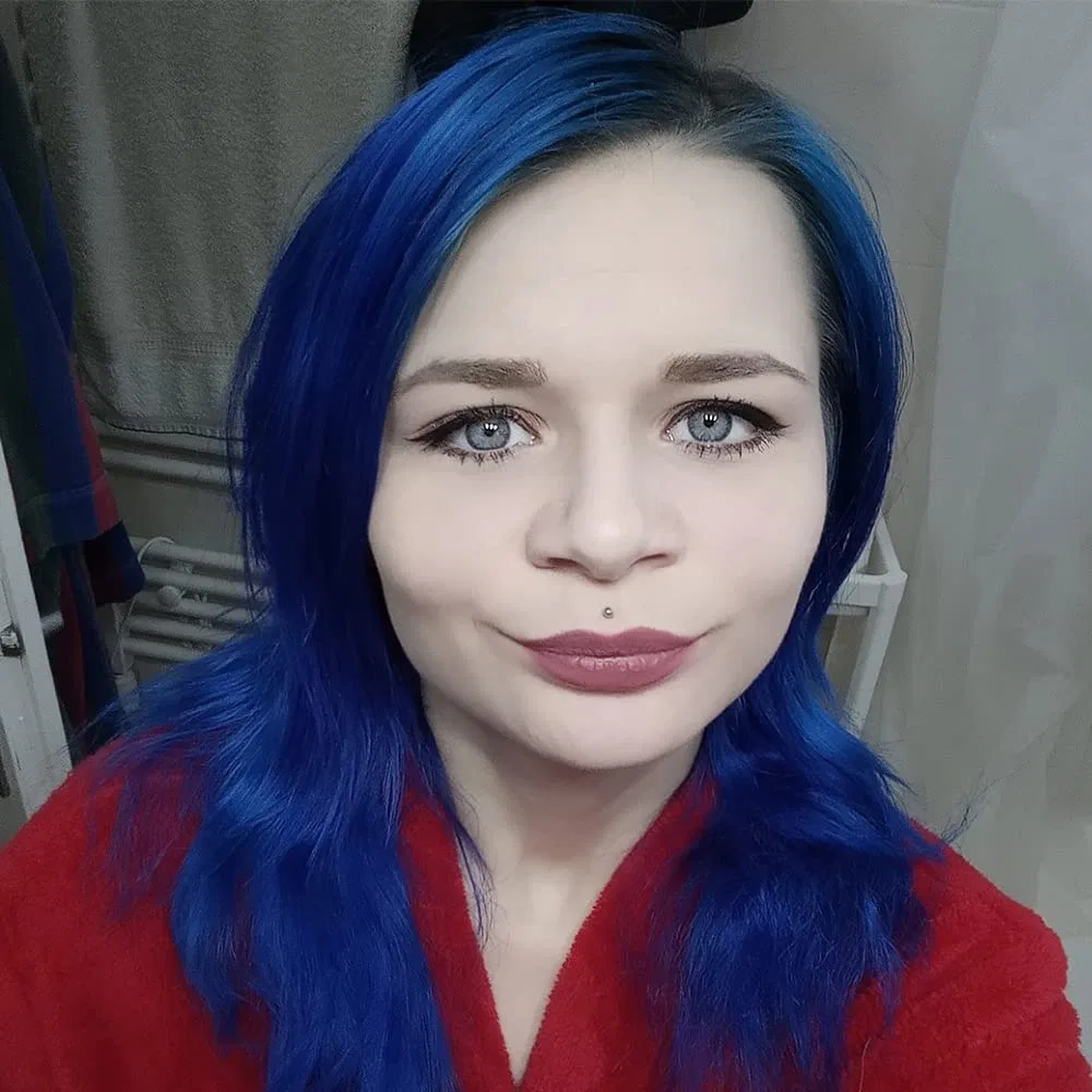 Синяя полуперманентная краска для волос «After Midnight Classic Cream» от Manic Panic Manic Panic — фото 4