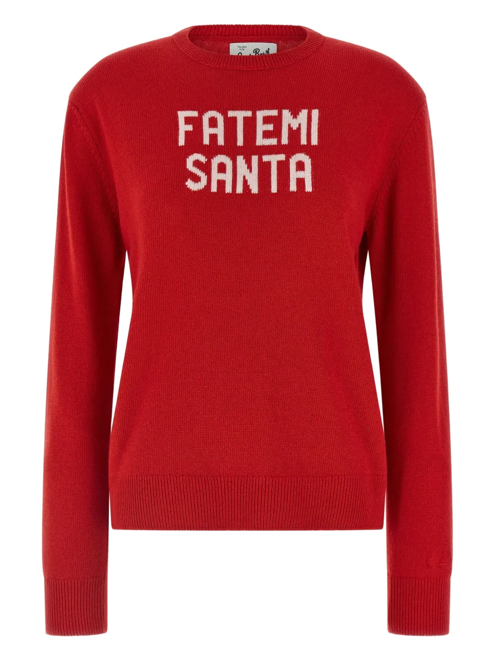 

Джемпер New Queen из жаккарда Mc2 Saint Barth, красный