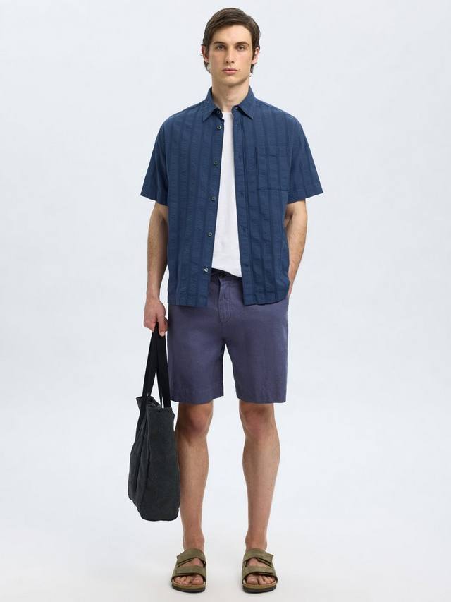 

Шорты из смеси льна и хлопка Selected, A-16 Oceana