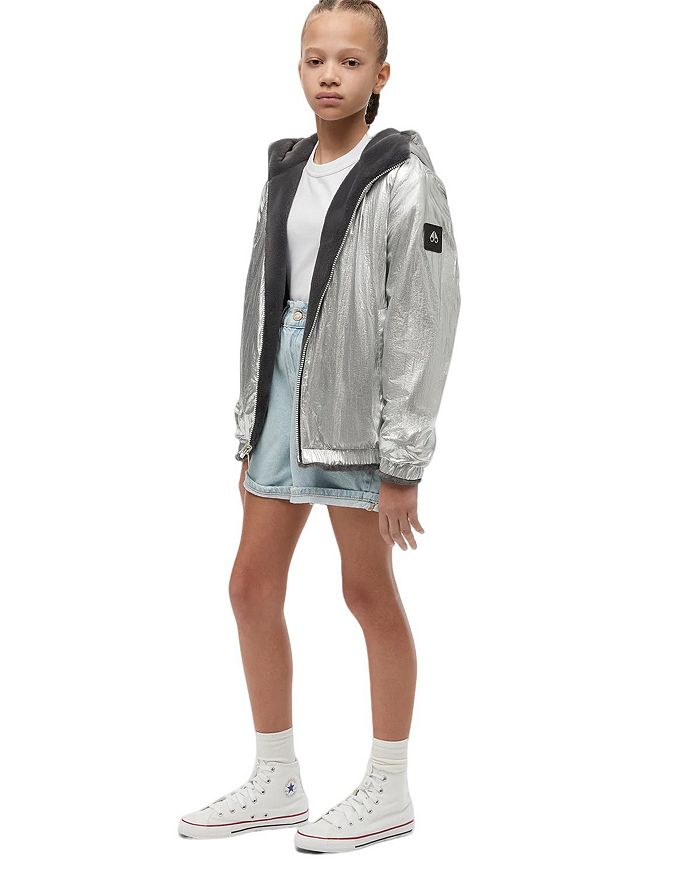 

Унисекс Reversible Bunny Jacket Simcoe - для подростков Moose Knuckles, серый
