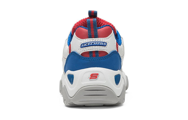 Кроссовки Skechers D'Lites II K Running Shoes White/Blue 996301L-WGBL, синий — фото 4