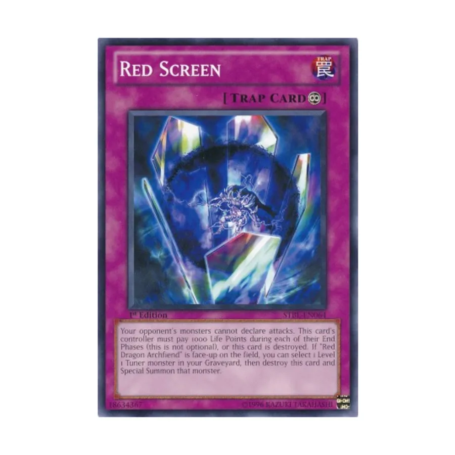 

CCG Красный экран (общий), Yu-Gi-Oh - Starstrike Blast - Singles