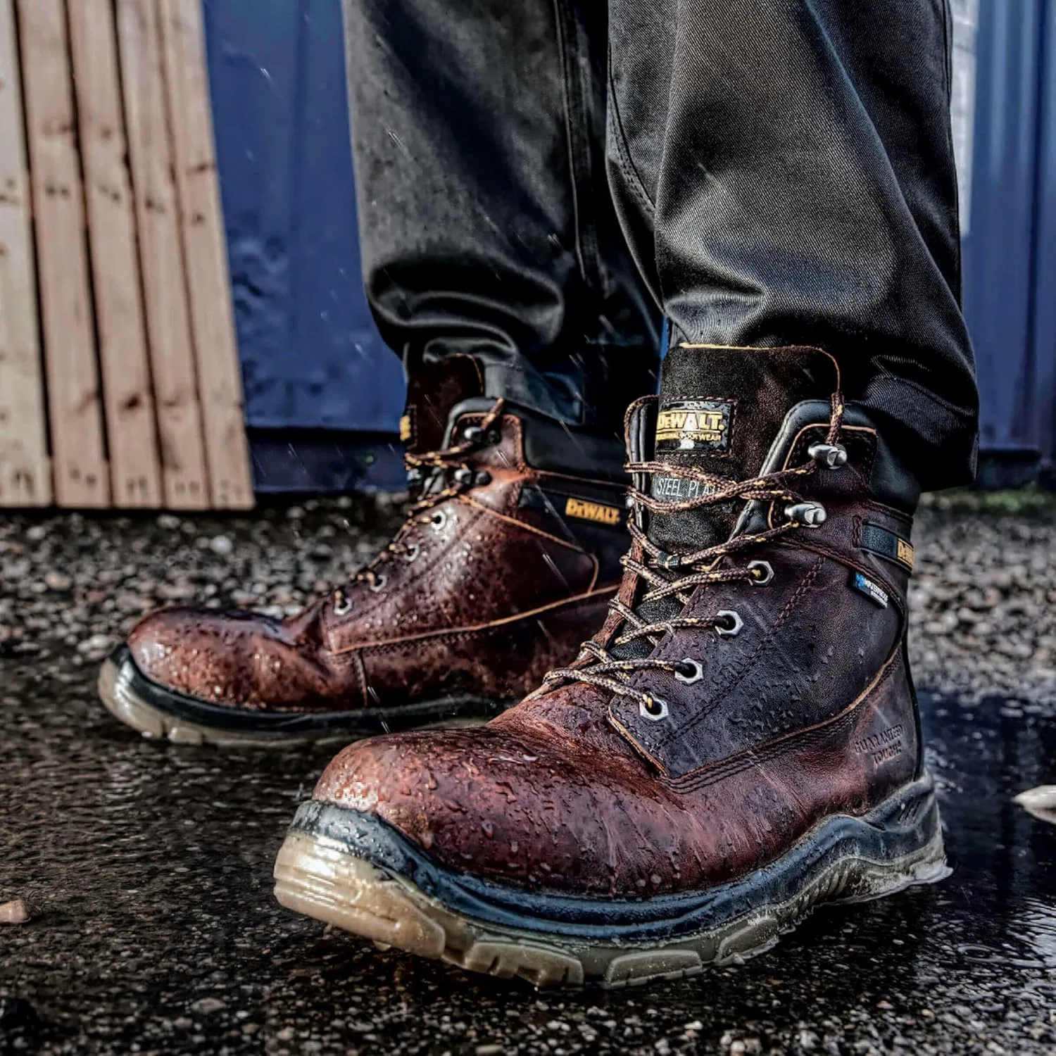 Мужские защитные ботинки DeWalt Titanium, Brown (Tan) — фото 2