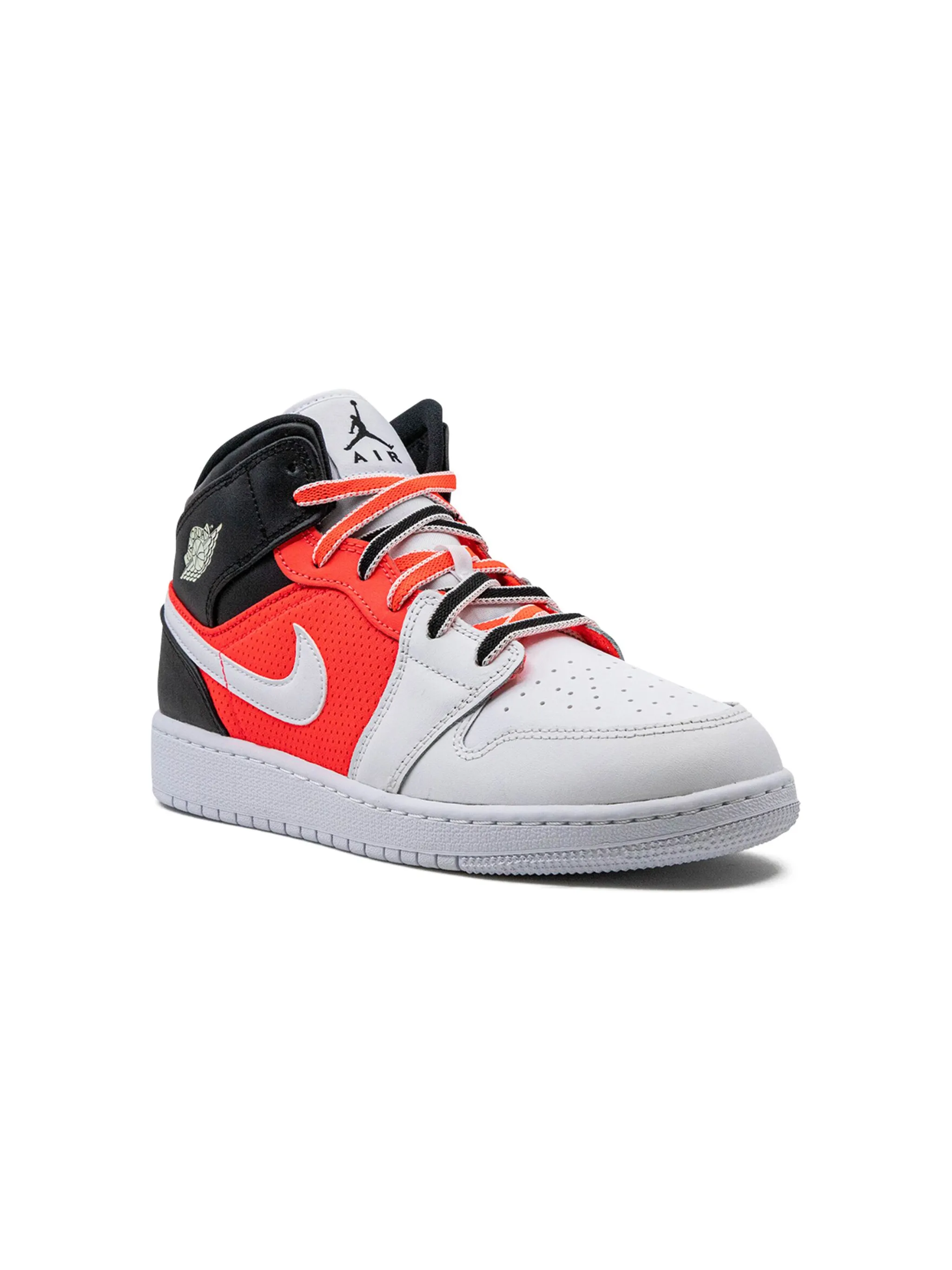 

Кроссовки Air Jordan 1 Mid SE Infrared Jordan Kids, черный