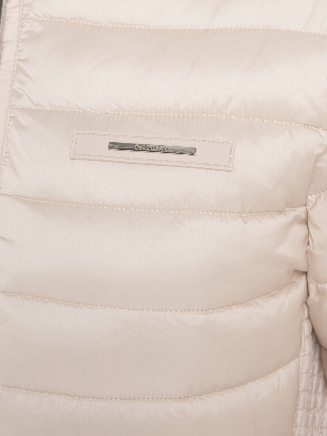 Куртка Calvin Klein Regular Fit, экрю — фото 4