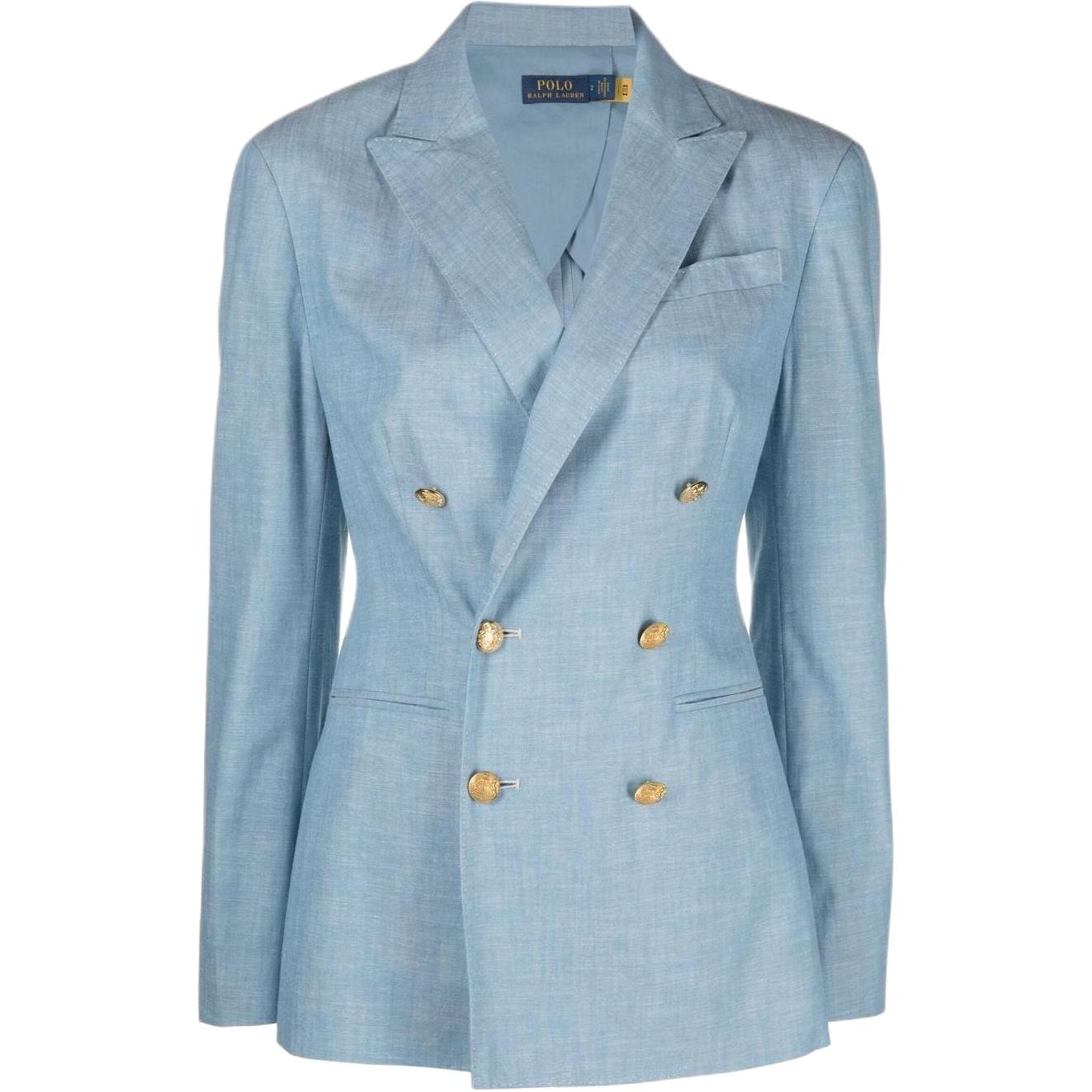 

Polo Ralph Lauren Пиджак женский деловой синий FW22