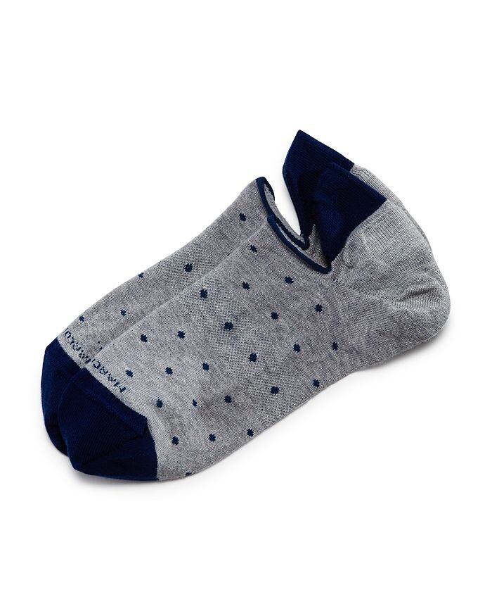 

Носки-непоказы в горошек Marcoliani Invsnkr, серый