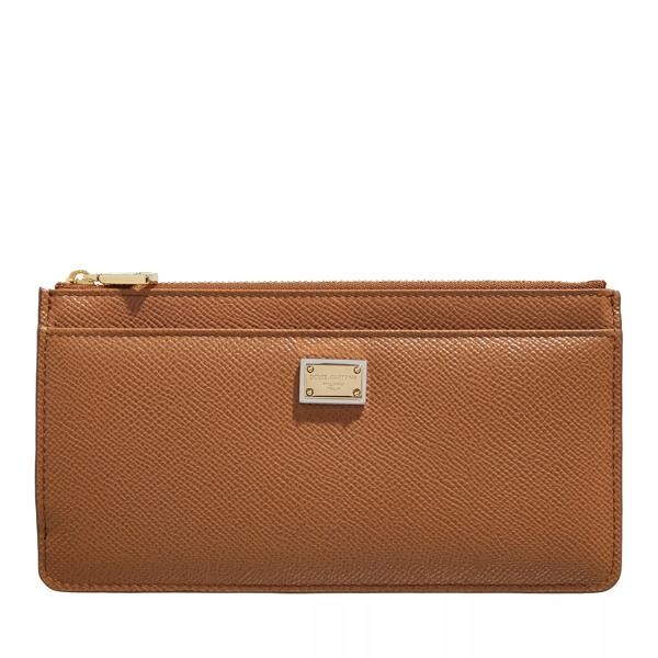 

Кошелек large card holder leather Dolce&Gabbana, коричневый