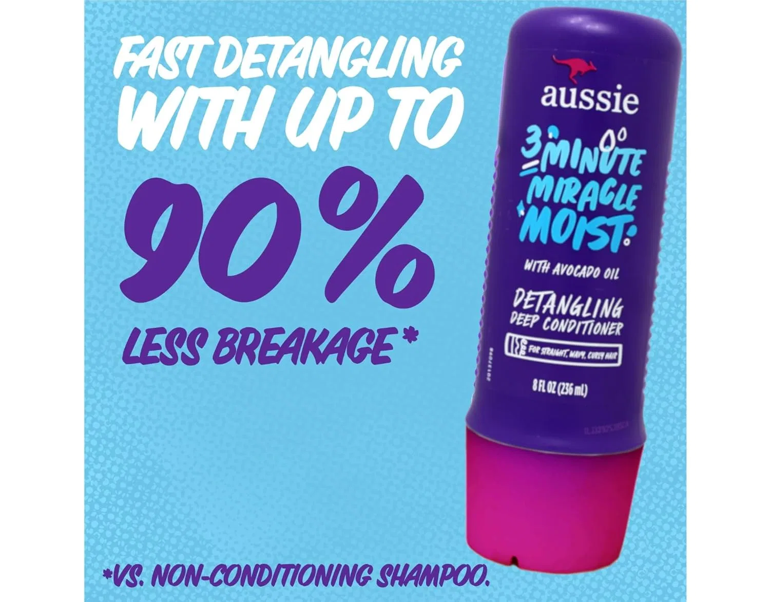 Жидкий кондиционер «3 Minute Miracle Moist Deeeeep» от Aussie Moist Aussie — фото 3