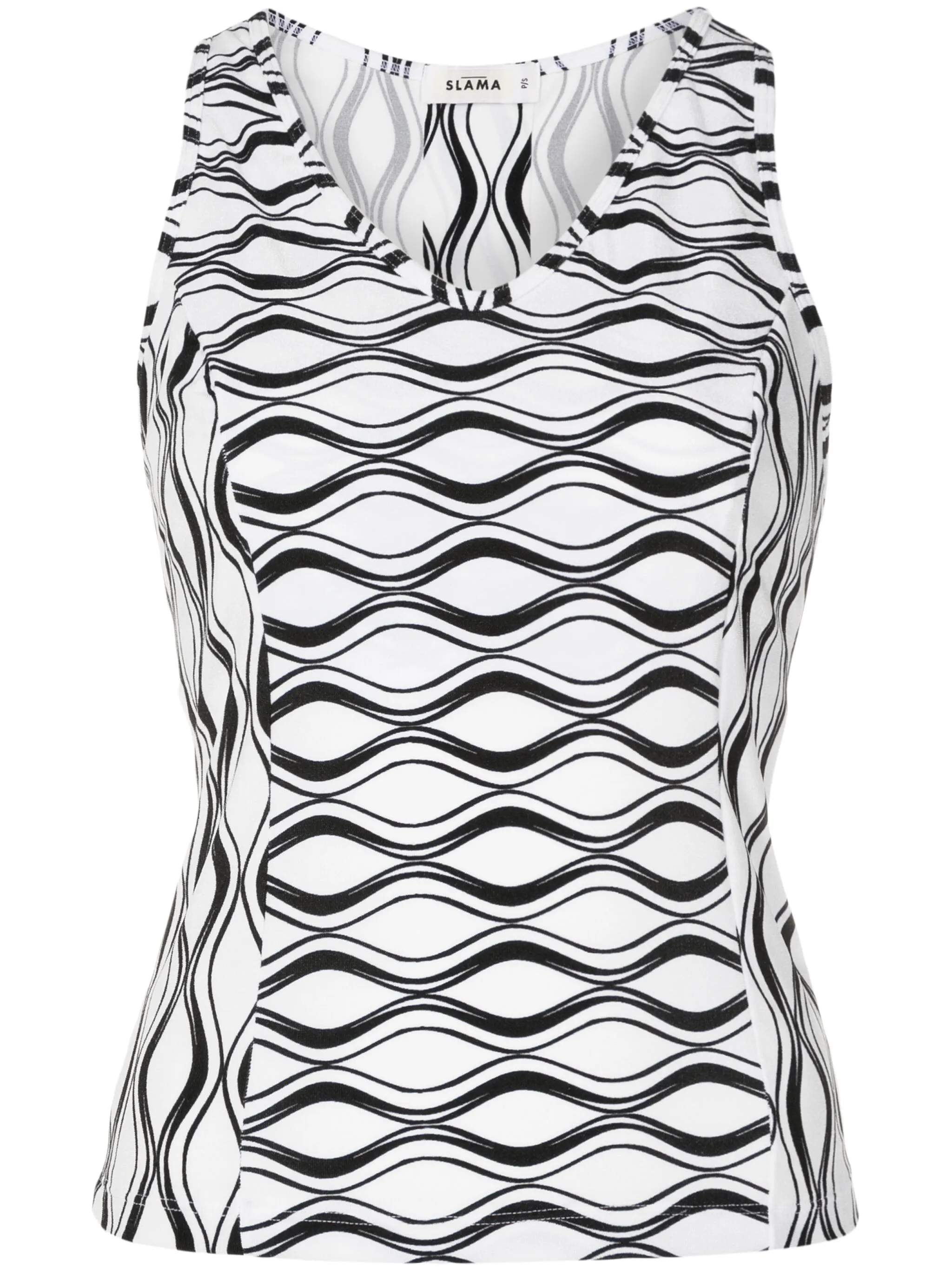 

Майка с графическим принтом Amir Slama Gym, белый