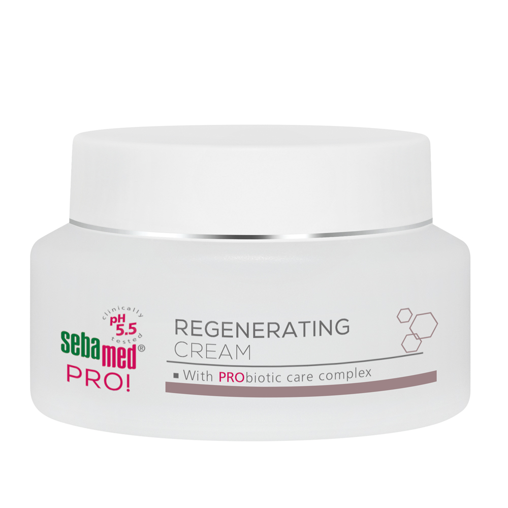 

Регенерирующий крем для лица с пробиотиками pro regenerating cream Sebamed, 50 мл