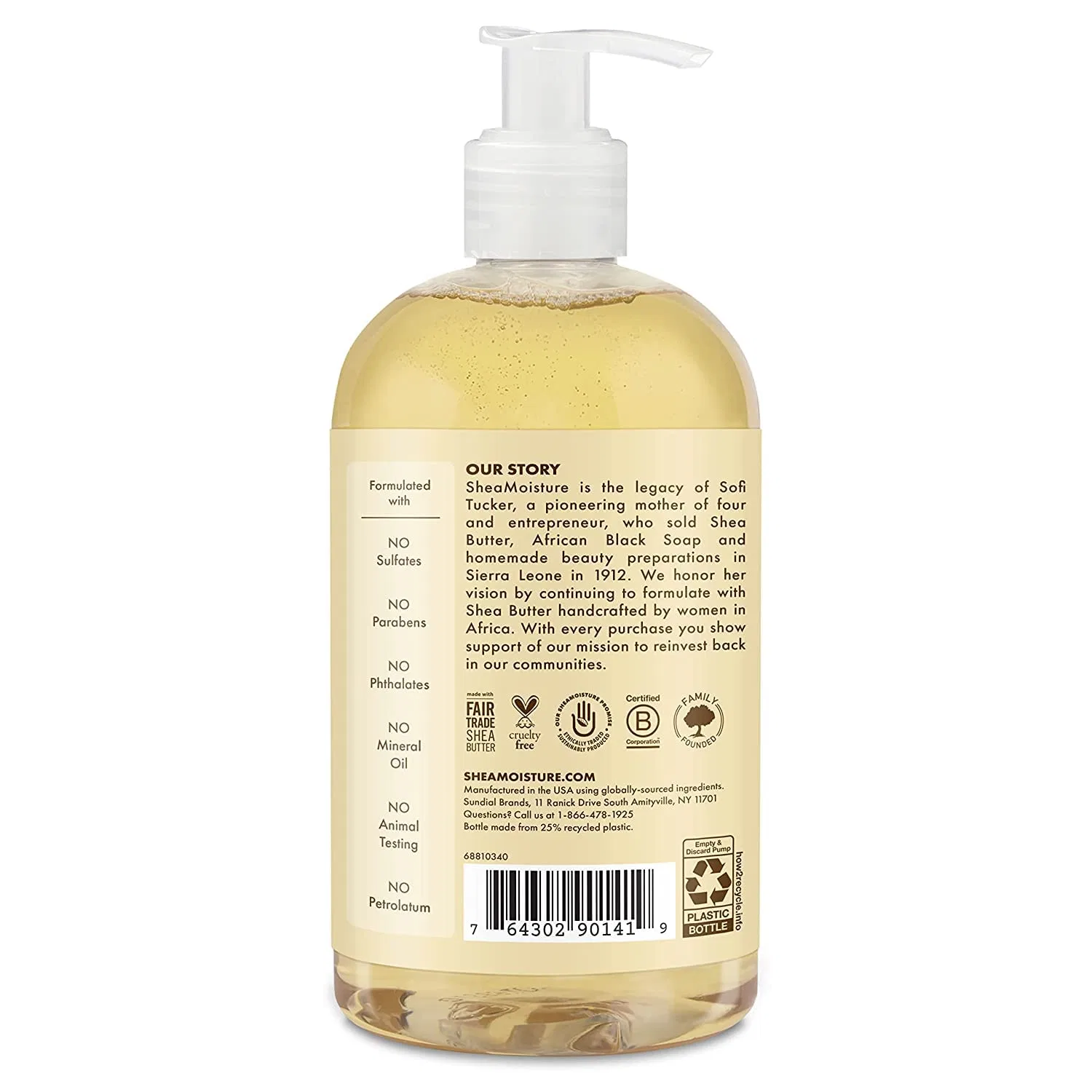 Детский шампунь и гель для душа Head to Toe с ромашкой и аргановым маслом от Shea Moisture Shea Moisture, Baby Chamomile Wash — фото 2