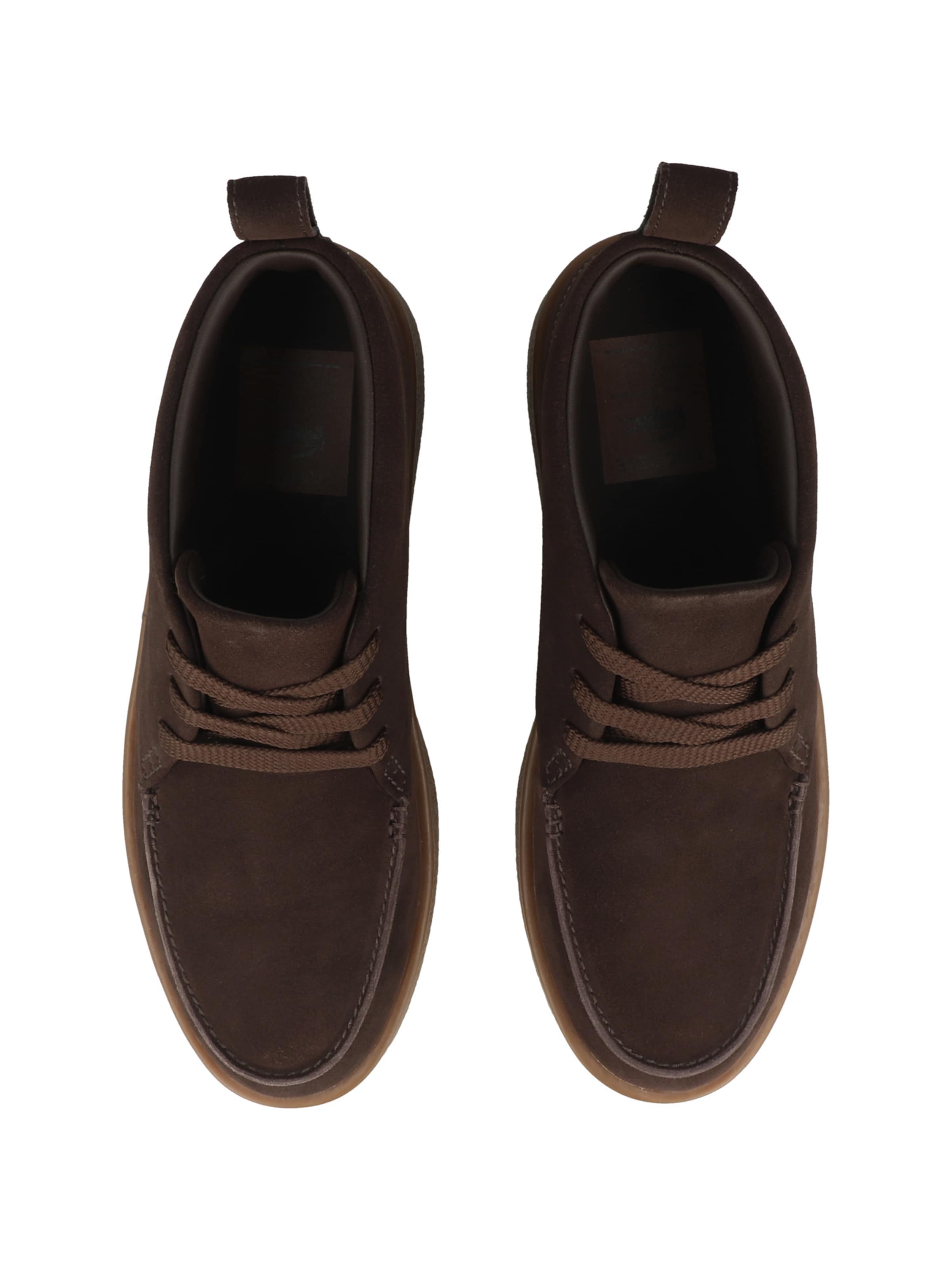 Lacoste Высокие кроссовки 'Baseshot Chukka' в темно-коричневом цвете — фото 3