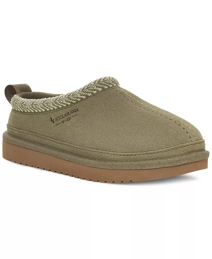 

Детские тапочки Burree с отделкой в виде косички Koolaburra By UGG, зеленый