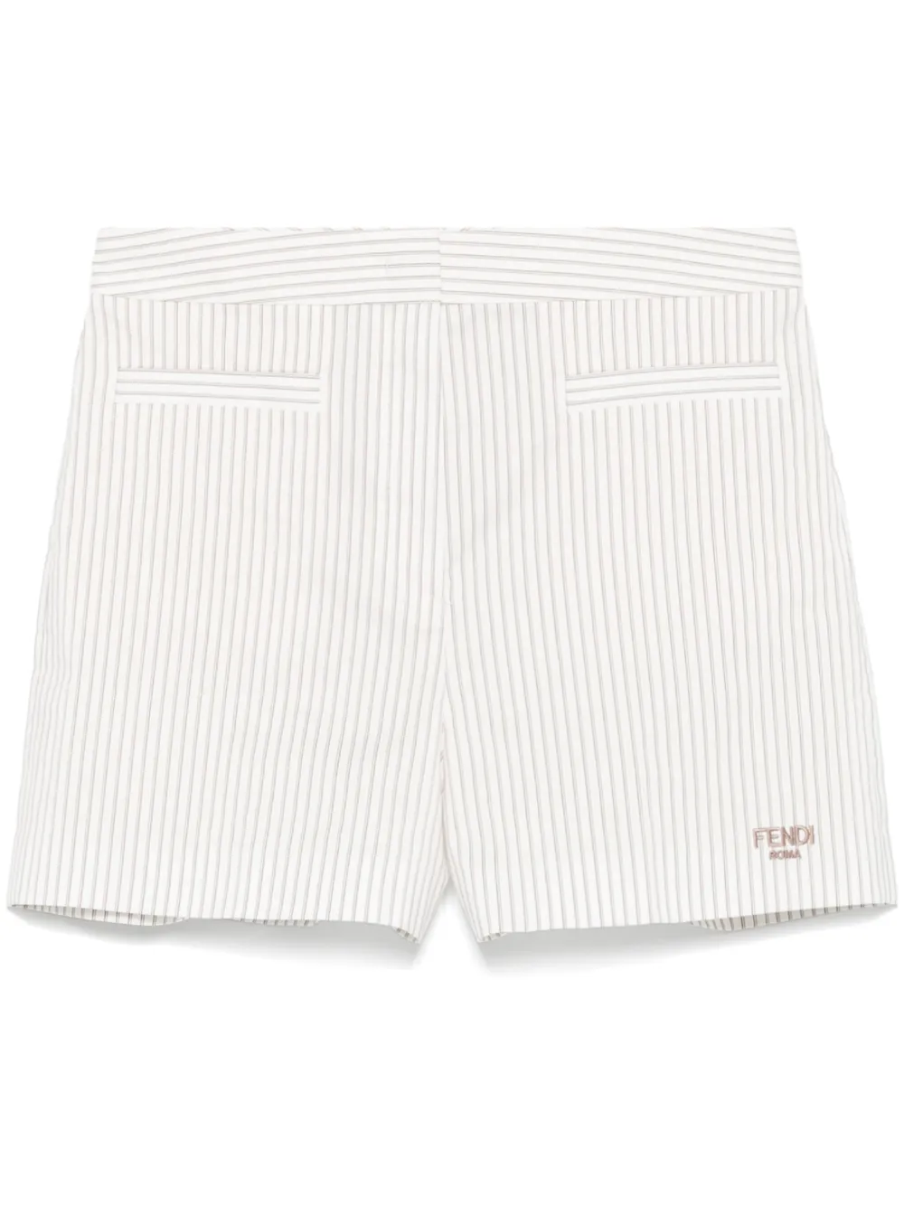 

Шорты в полоску FENDI, белый