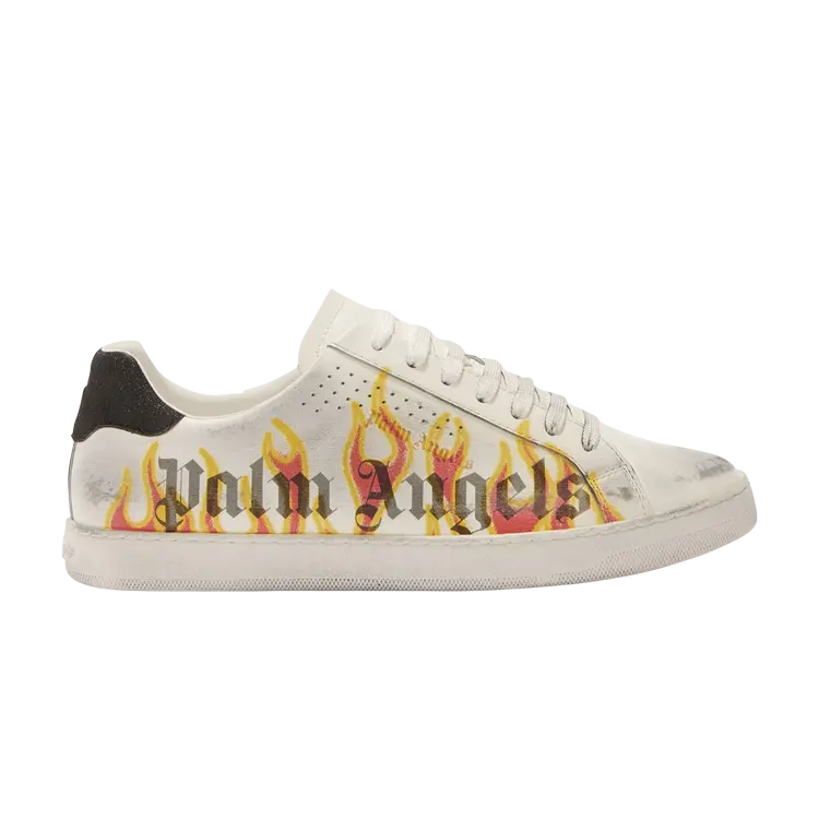 

Кроссовки Palm Angels Palm One 'Distressed - Flames', белый