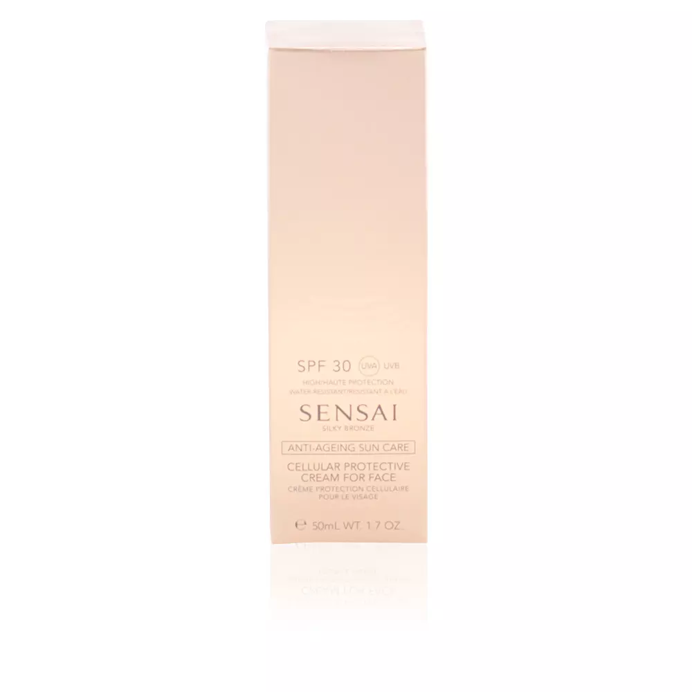 

Солнцезащитный крем Silky Bronze Anti-Ageing Sun Care For Face Spf30 Sensai, 50 мл