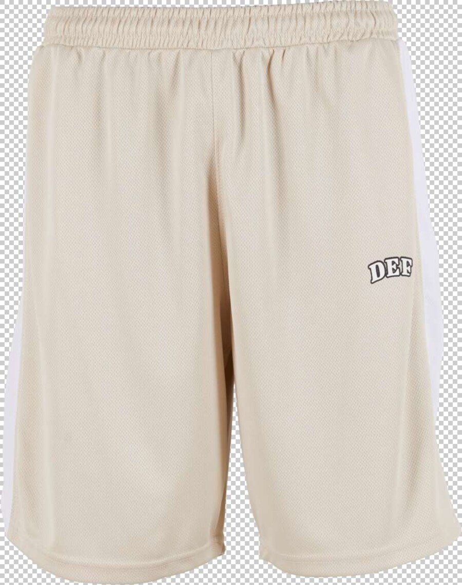 

Брюки свободного кроя DEF STRIPES Short, бежевый/кремовый