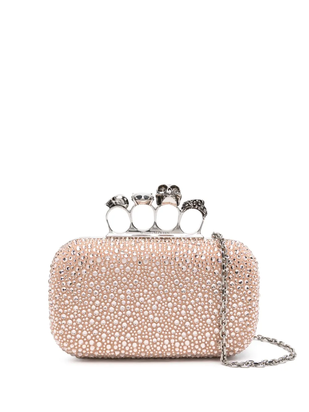 

Клатч Knuckle Alexander McQueen, розовый