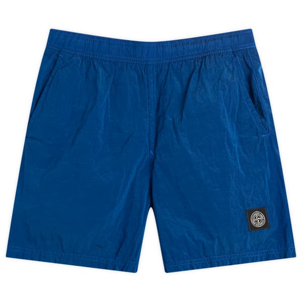 

Нейлоновые металлические плавательные шорты Stone Island, bright синий