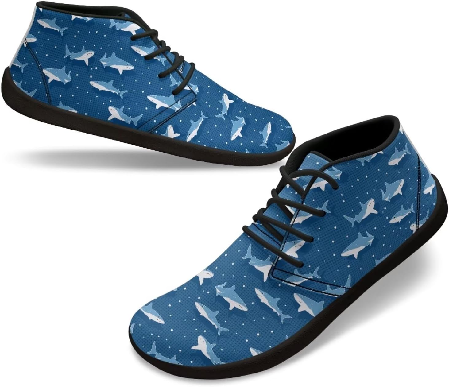 

Мужские прогулочные кроссовки UNICEU Минималистичные босоножки из кожи с нулевым перепадом, широкий носок, дышащие кроссовки для спортсменов, синий