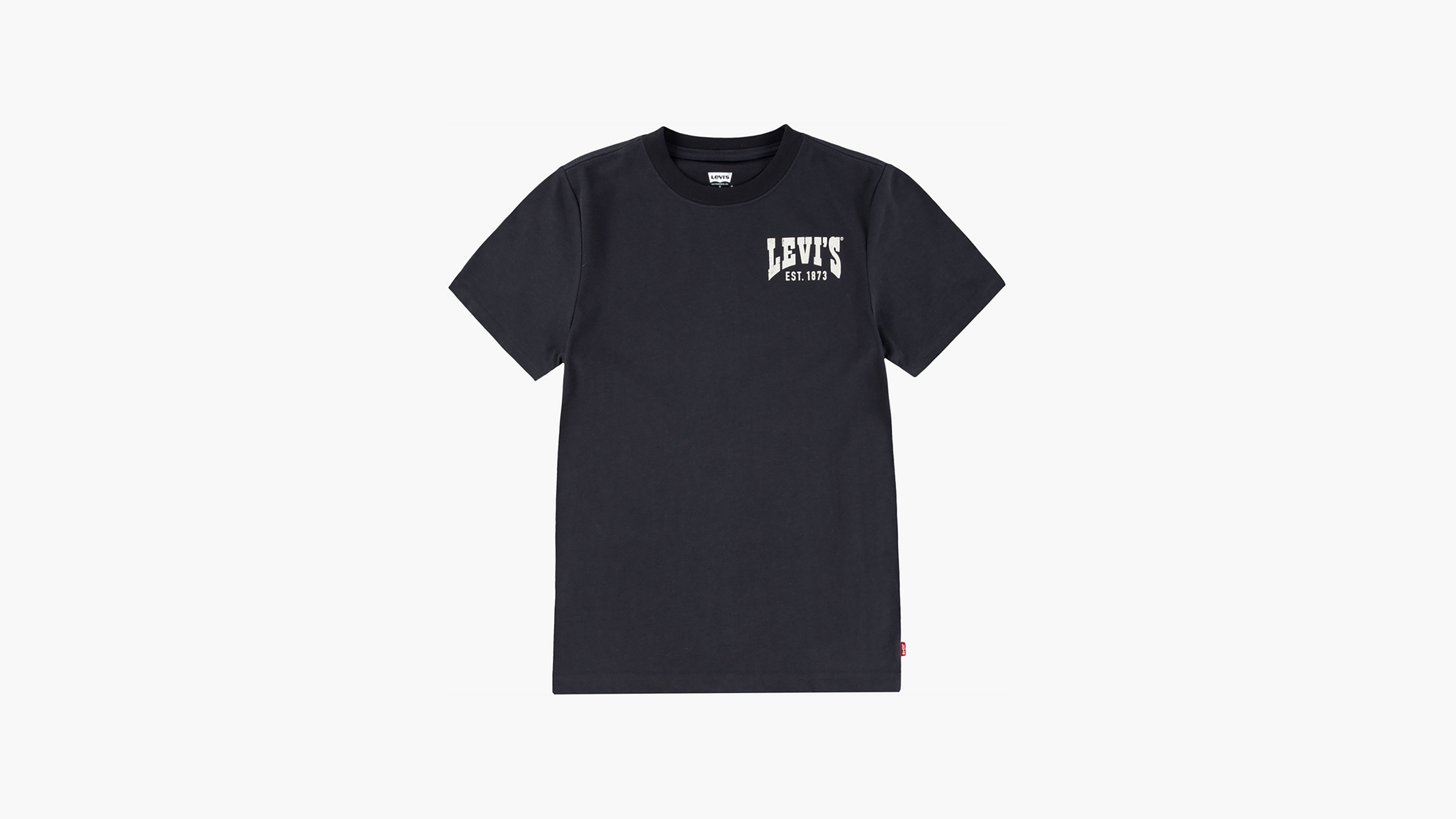 

Футболка Valley View для маленьких мальчиков 4-7x Levi's, цвет Jet Black