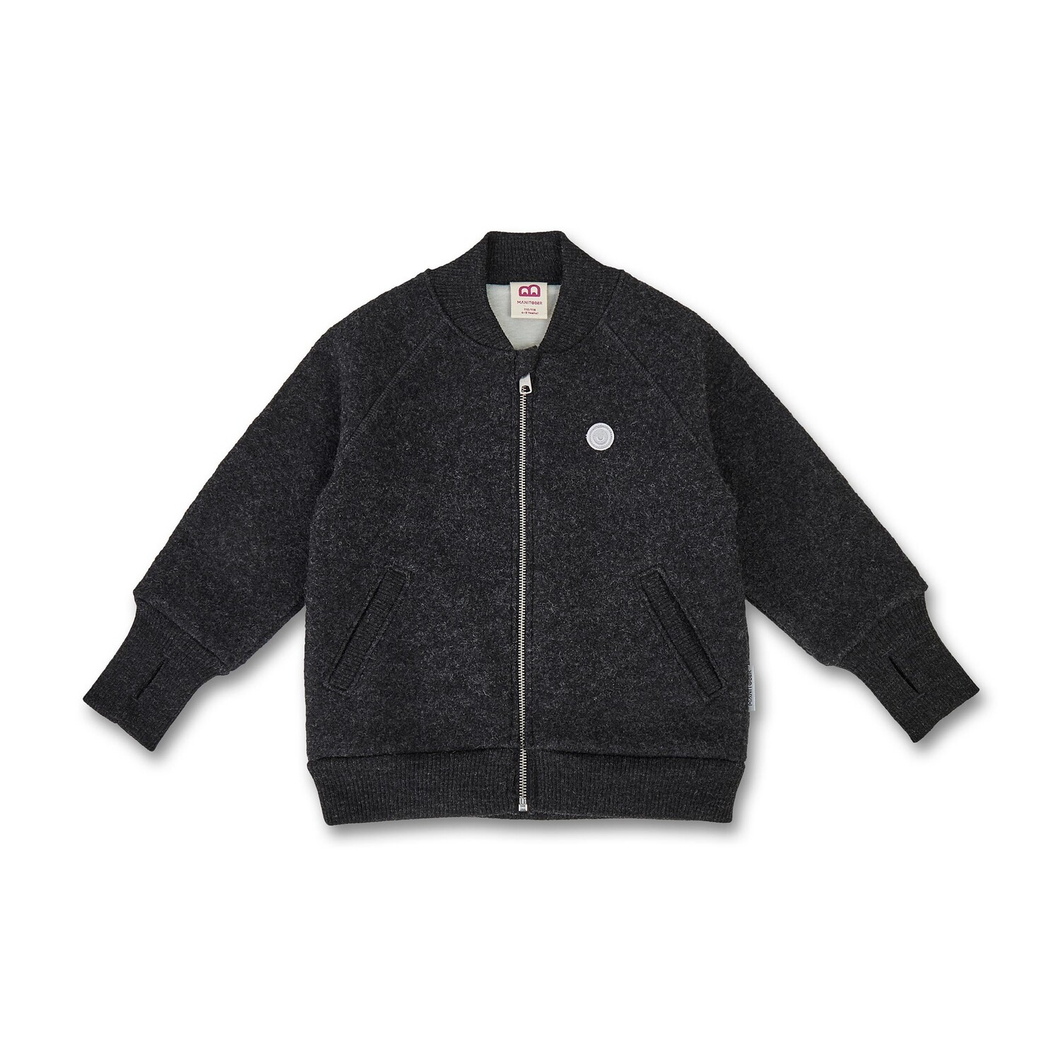 

Куртка MANITOBER Wollwalk Bomber Jacke, цвет Dark Gray