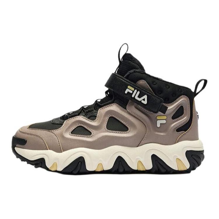 

Performance FPH нескользкие устойчивые к истиранию кроссовки Mid top для детей на открытом воздухе Umber Kids' FILA KIDS, черный/серый коричневый