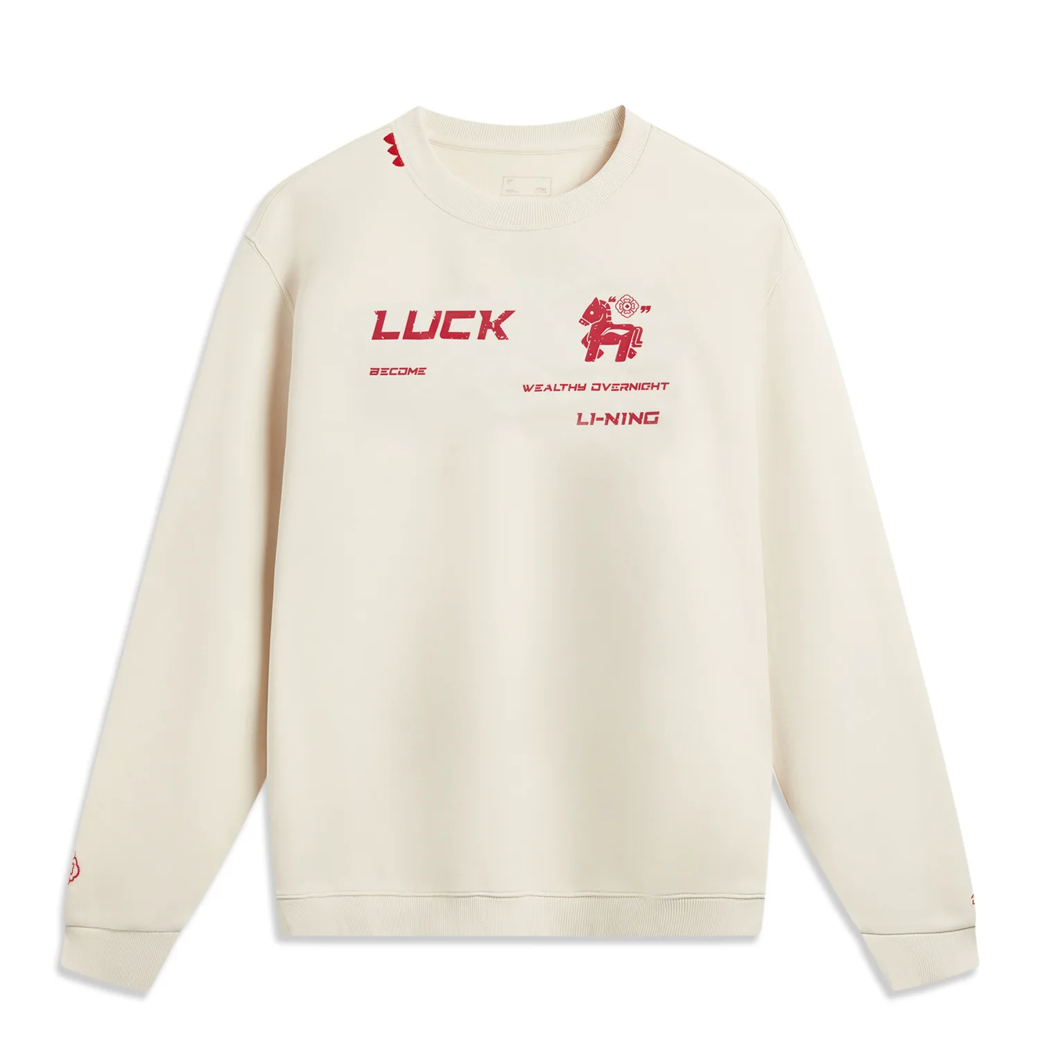 

Толстовка Unisex Li-Ning Sports Life Collection, xuan paper белый