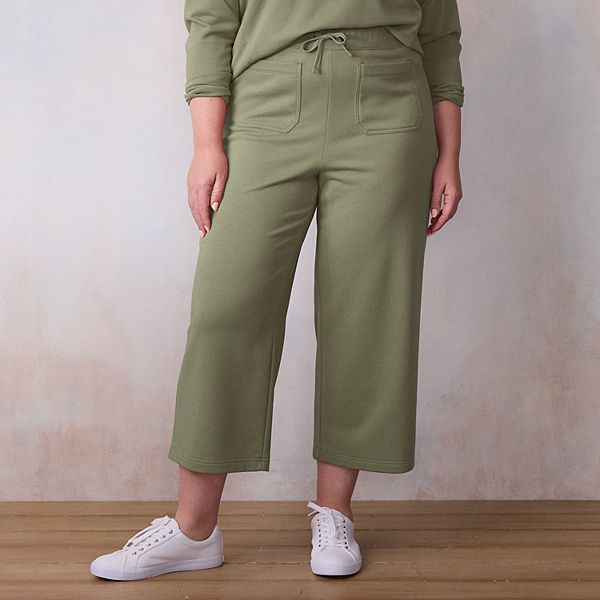 

Спортивные штаны Plus size с принтом диких цветов Lc Lauren Conrad, Kade Green