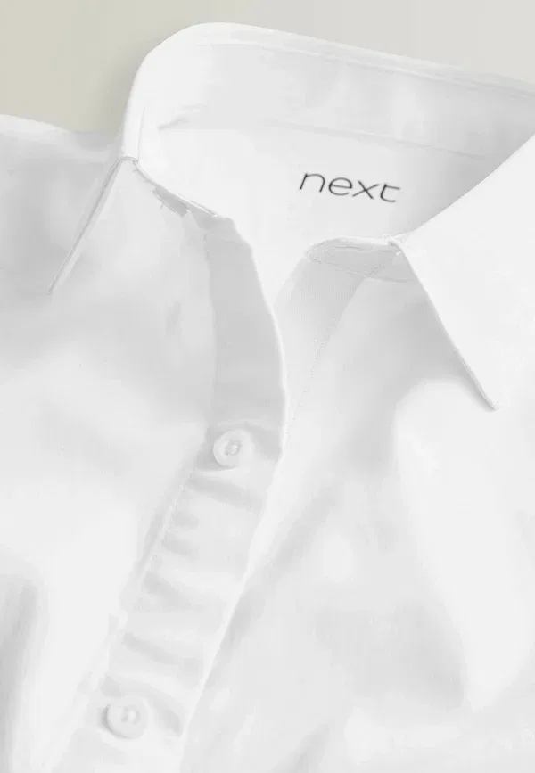 Блузка Next, 5 pack button down blouse, цвет светло-бежевый — фото 4