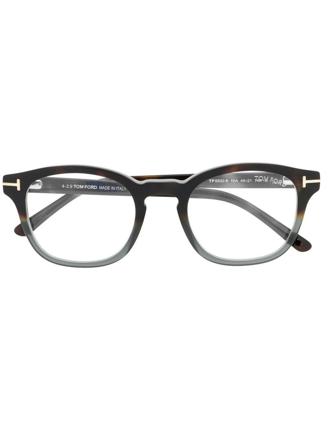 

TOM FORD Eyewear очки FT5532 в квадратной оправе, черный