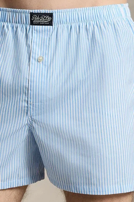 Боксеры с узором Polo Ralph Lauren, синий — фото 4