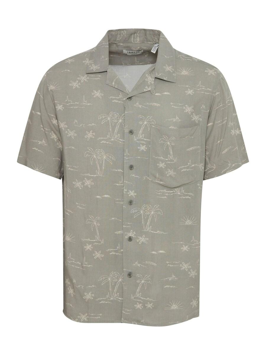 

Рубашка на пуговицах классического кроя !Solid Ian, Khaki