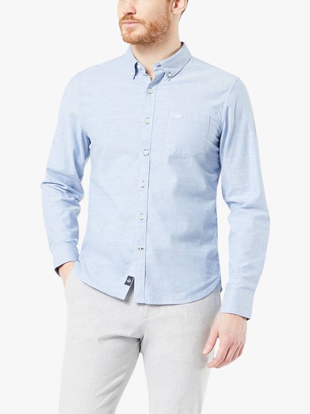 

Футболка T2 Slim Fit Oxford Dockers, Oxford Delft - Blue