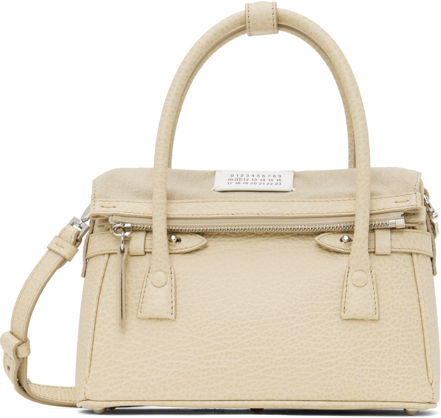 

Бежевый 5AC East West Маленькая сумка Maison Margiela