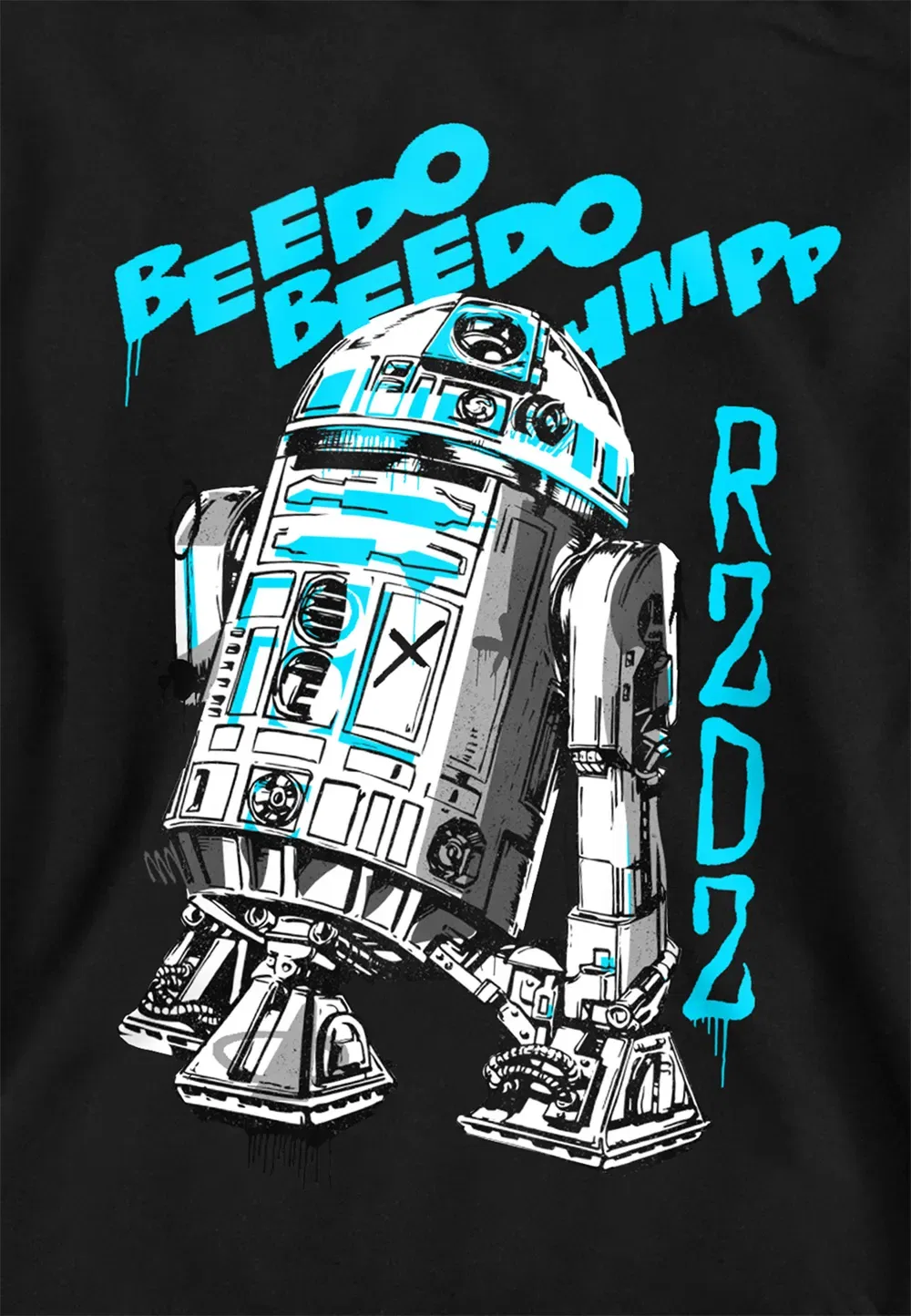 Детский худи R2D2 Disney, черный — фото 2