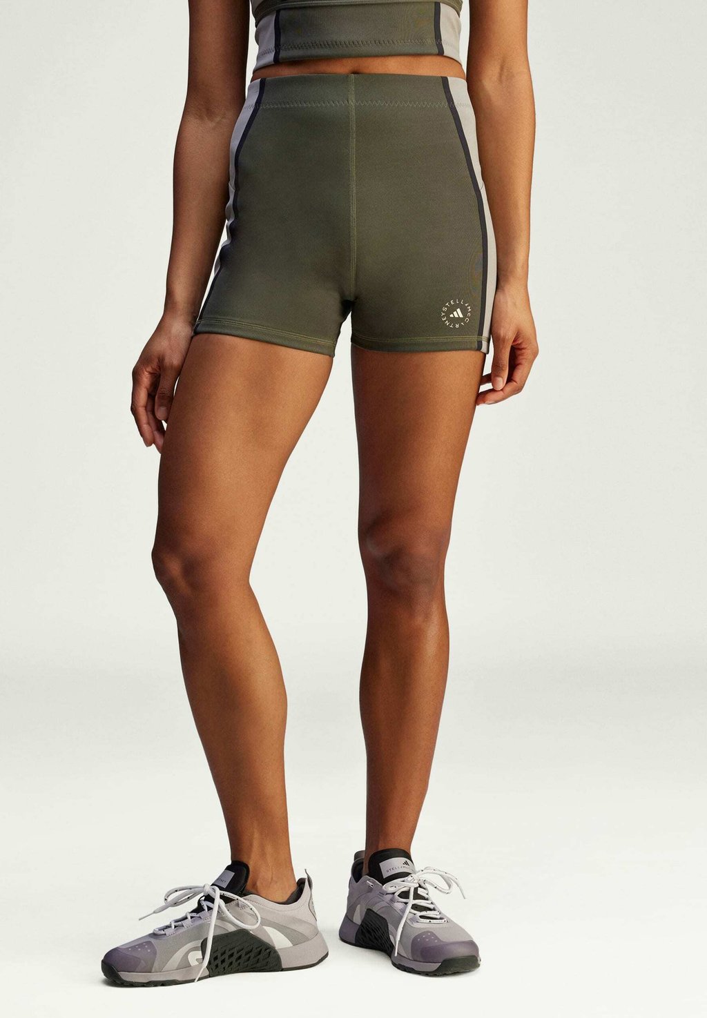

Леггинсы SHORT Adidas by Stella McCartney, серый