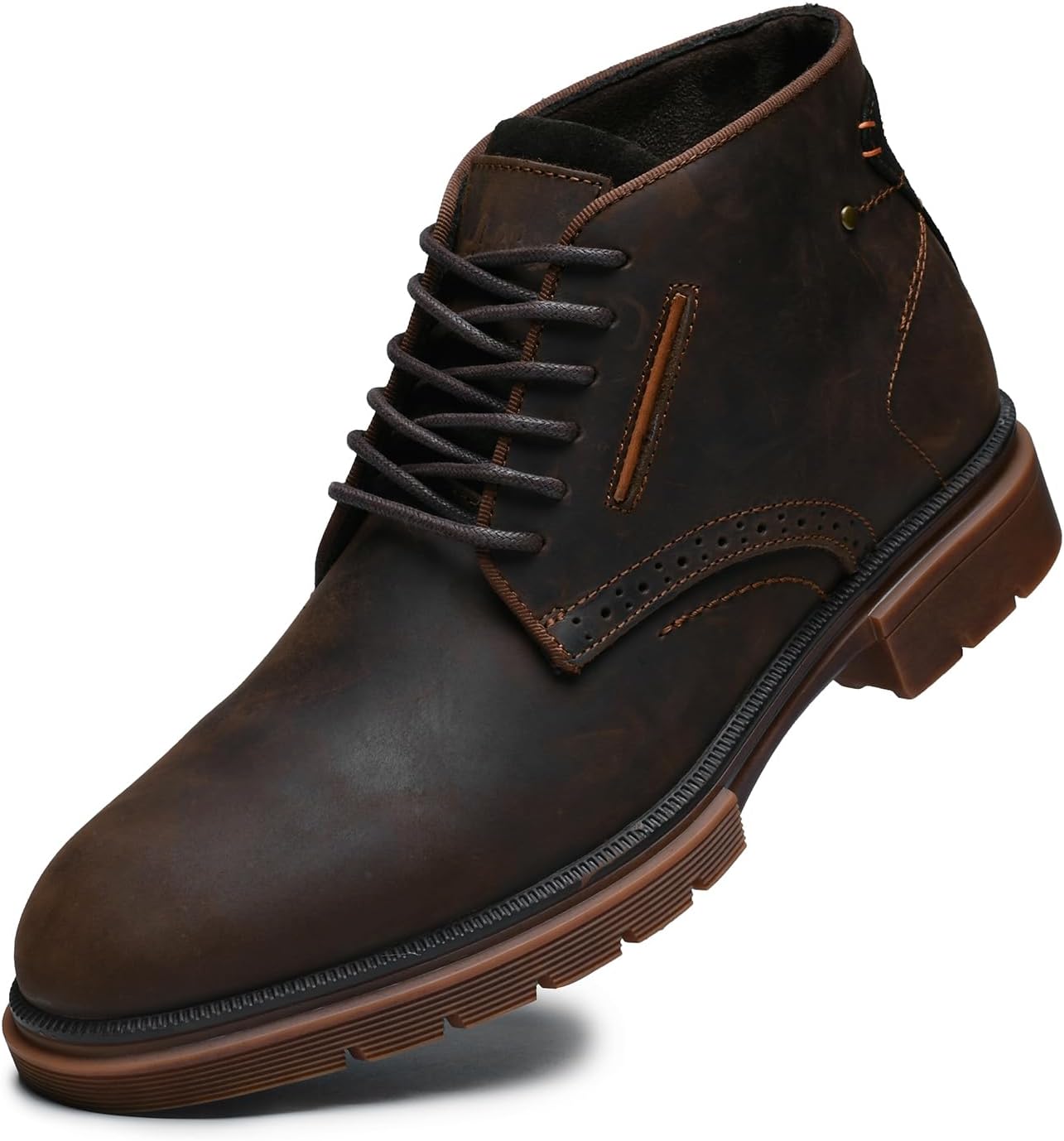 

Ботинки Arkbird Chukka: мода и комфорт, повседневные оксфорды на шнуровке, Cr Coffee-18012