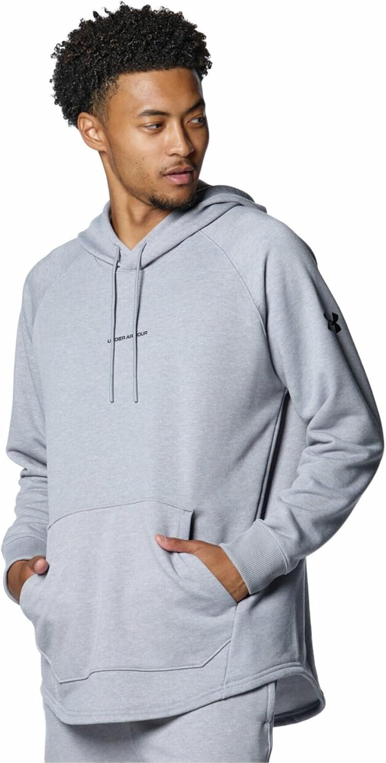 

Мужская толстовка с капюшоном UNDER ARMOUR UA Longshot, стальной/светло-серый вереск/черный
