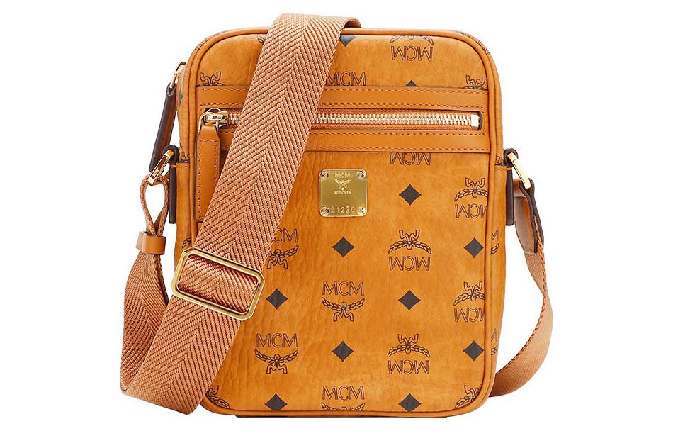

MCM Сумка-мессенджер Visetos Motif Classic Crossbody, коричневая