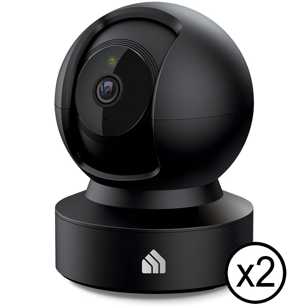 

Внутренняя камера видеонаблюдения TP-Link EC71 Kasa Spot 1080p с панорамированием и наклоном, Wi-Fi, с функцией ночного видения (2 шт.)