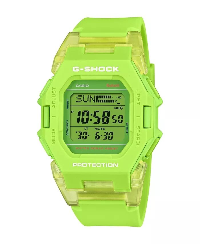 

Мужские цифровые часы из желтой смолы, 46,3 мм GDB500S-3 G-Shock, желтый