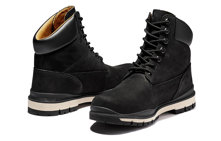 Мужские уличные ботинки Timberland Radford однотонные высокие, черный — фото 2