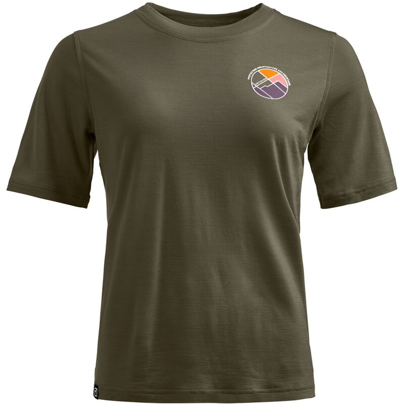 

Рубашка 140 крутая круглая пейзаж ts w Ortovox, цвет dark wild herbs