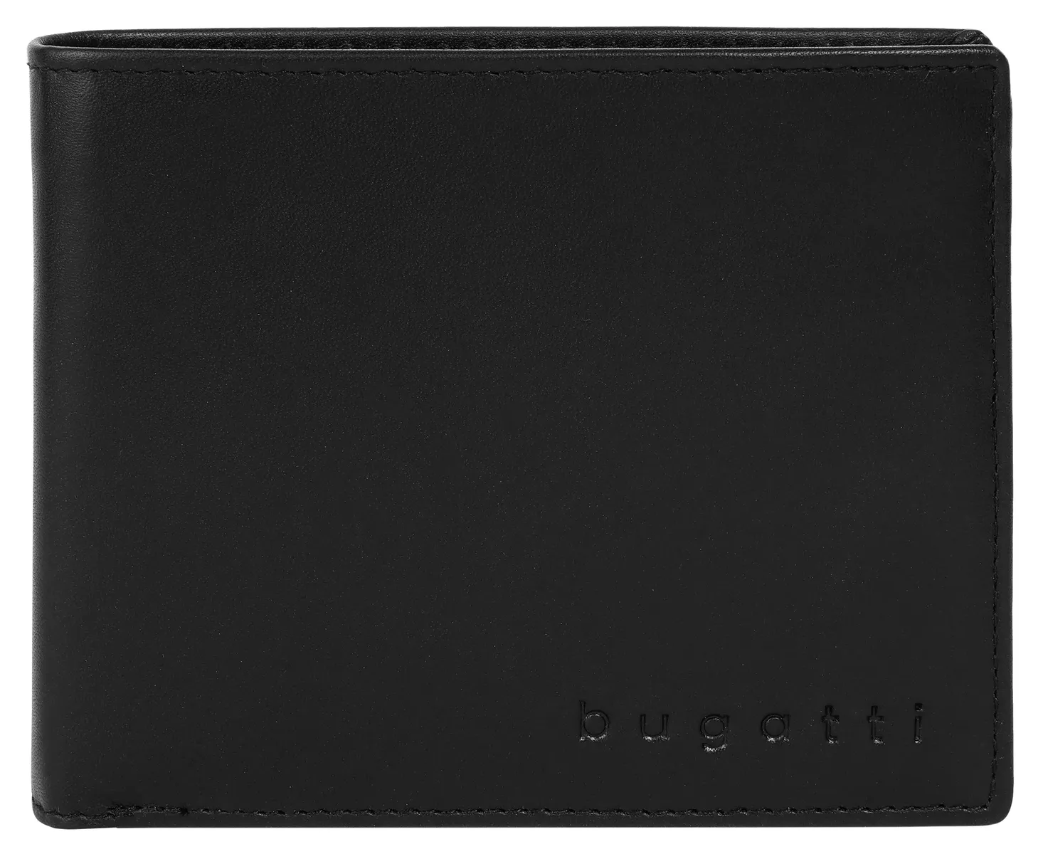 

Кошелек bugatti "SUPER SLIM RFID", натуральная кожа, черный